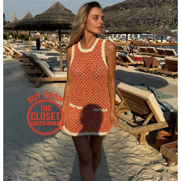 RARE!!! ZARA Short Knit Dress NWT - Picture 10 of 16